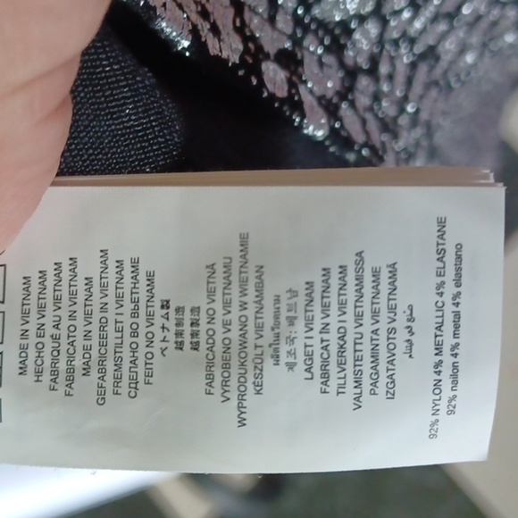 MICHAEL KORS Metallic Animal Print Midi Dress, back collar detail - Picture 5 of 7